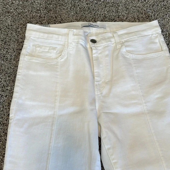 J Brand Midrise Pin Tuck White Jeans, Size 29, never worn - Picture 3 of 7